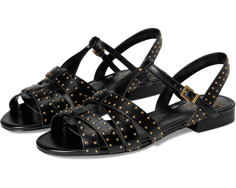 Сандалии Vince Camuto Chaya Studded Gladiator Flat Sandals, черный
