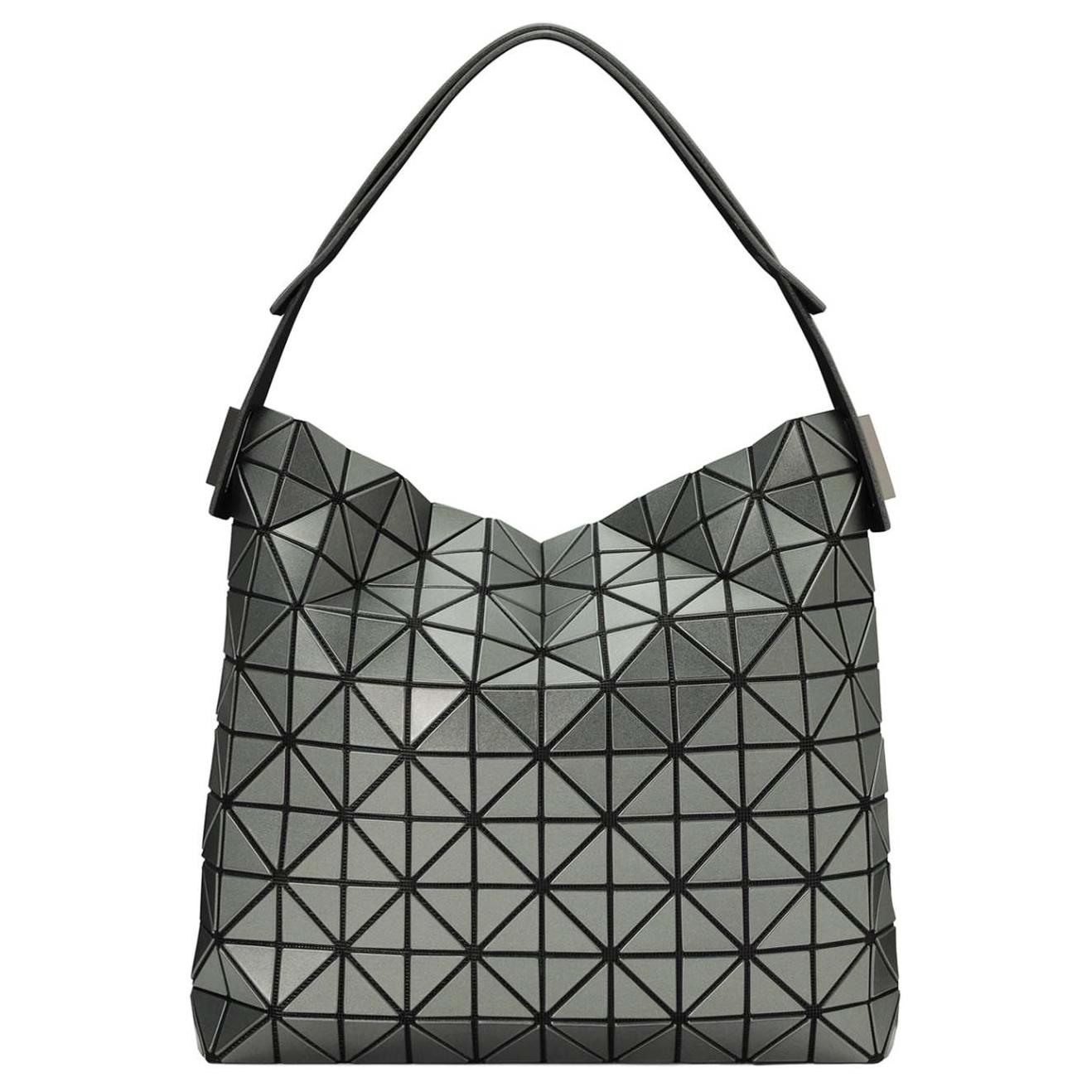 

ISSEY MIYAKE Женская бронзовая сумка через плечо из ПВХ