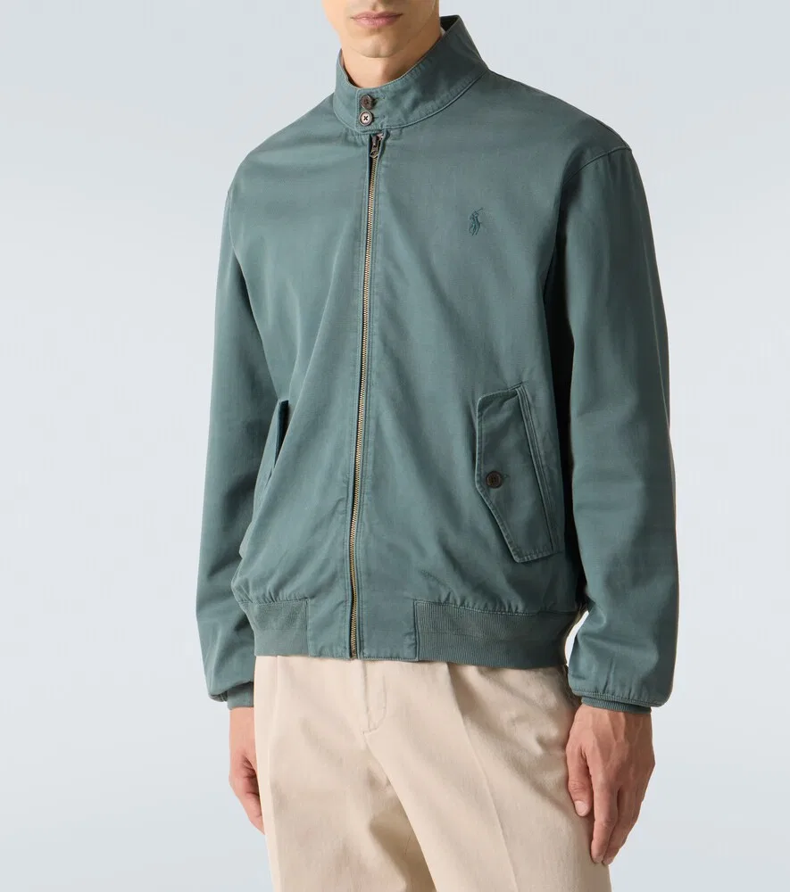 Хлопковая куртка-чинос Bedford Polo Ralph Lauren, зеленый — фото 3