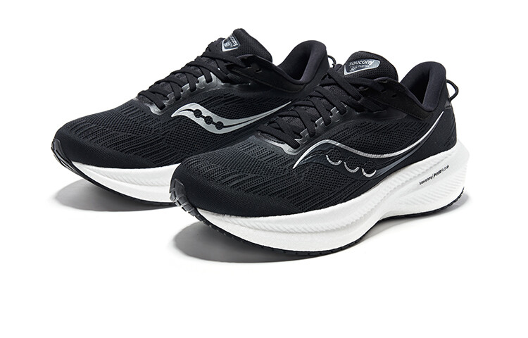 Кроссовки Triumph 21 мужские с низким верхом белые/черные Saucony — фото 3