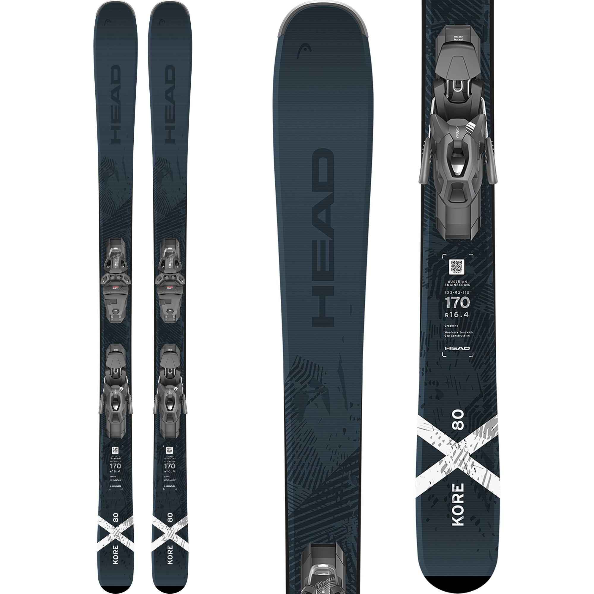 

Мужские лыжи KORE X 80 LYT-PR с креплениями Pr 11 '26 Head, One Color