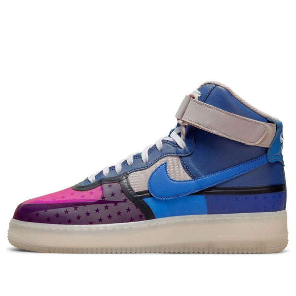 

Кроссовки air force 1 high '07 'thunder blue pink prime' Nike, синий