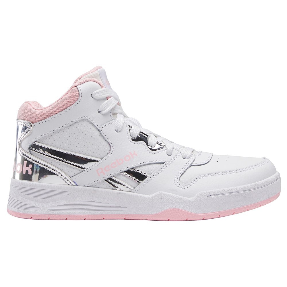 

Детские высокие кроссовки BB4500 для маленьких/больших детей Reebok, белый