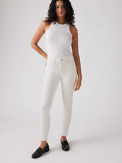 

721 Узкие женские джинсы с высокой посадкой Levi's, цвет Cloud Dancer - White