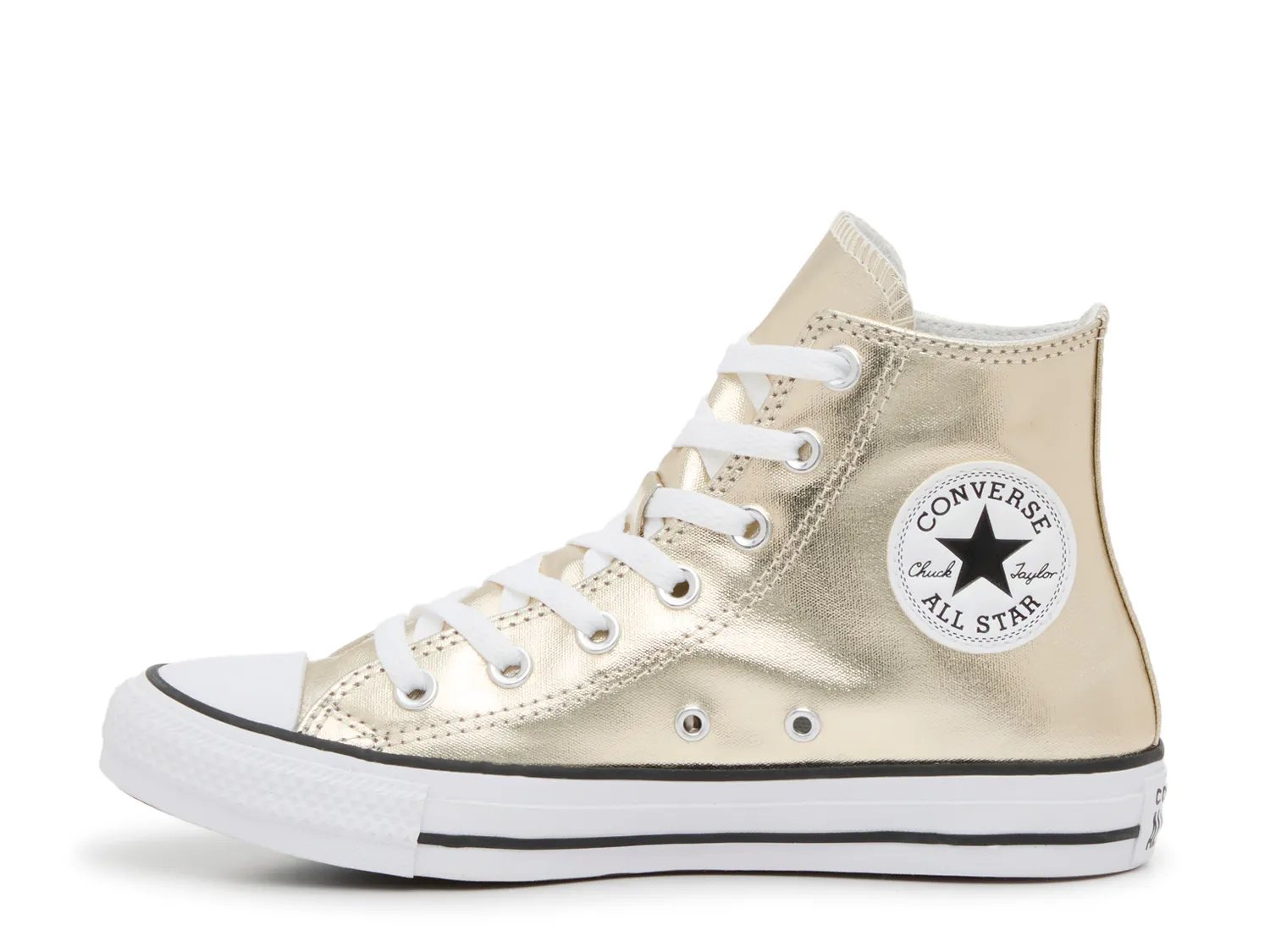 Кроссовки Converse Chuck Taylor All Star High-Top Sneaker - Women's, золотой — фото 3