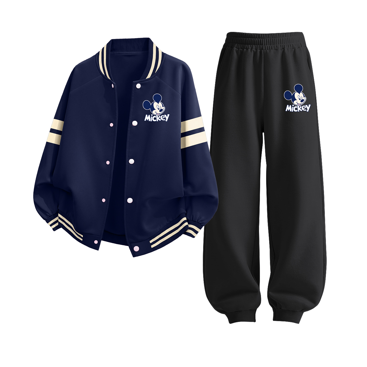 

Детский спортивный комплект Casual Sportswear 2 Piece Set Disney, черный