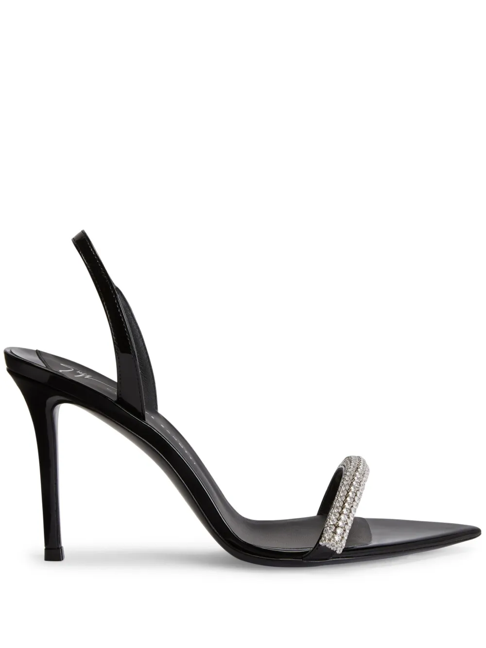 Босоножки Intriigo Galassia 90 Giuseppe Zanotti, черный