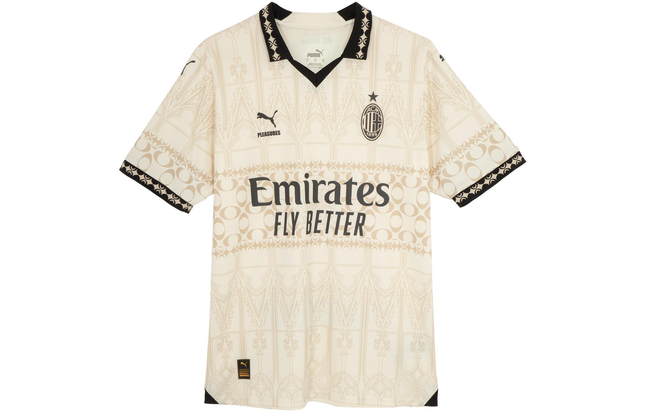 

Футболка X Pleasures Ac Milan 2023/24 Light Version PUMA, Oat