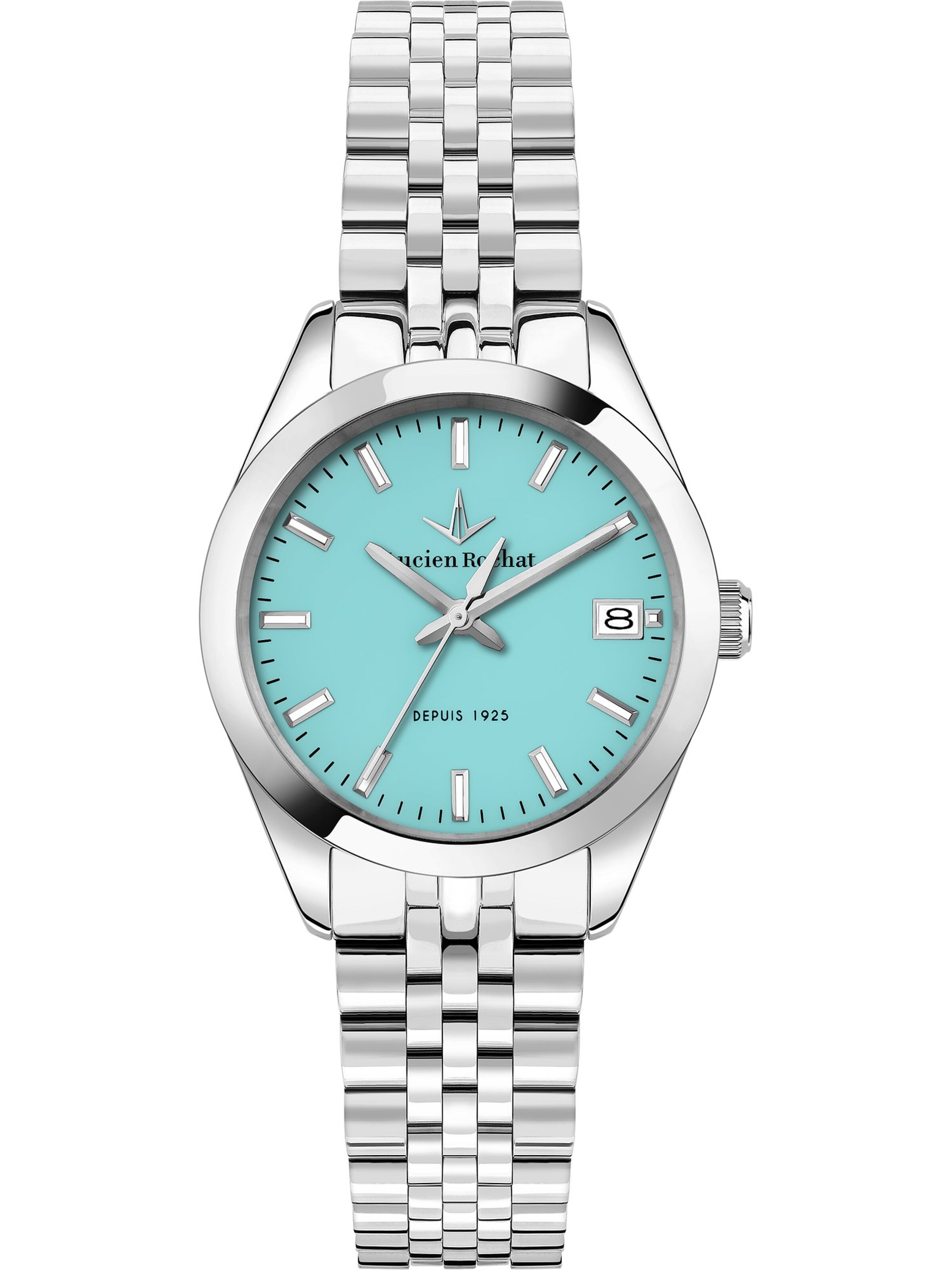 

Lucien Rochat Серебряные аналоговые часы