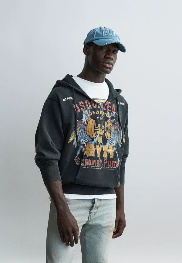 Толстовка с капюшоном Dsquared2, Charcoal