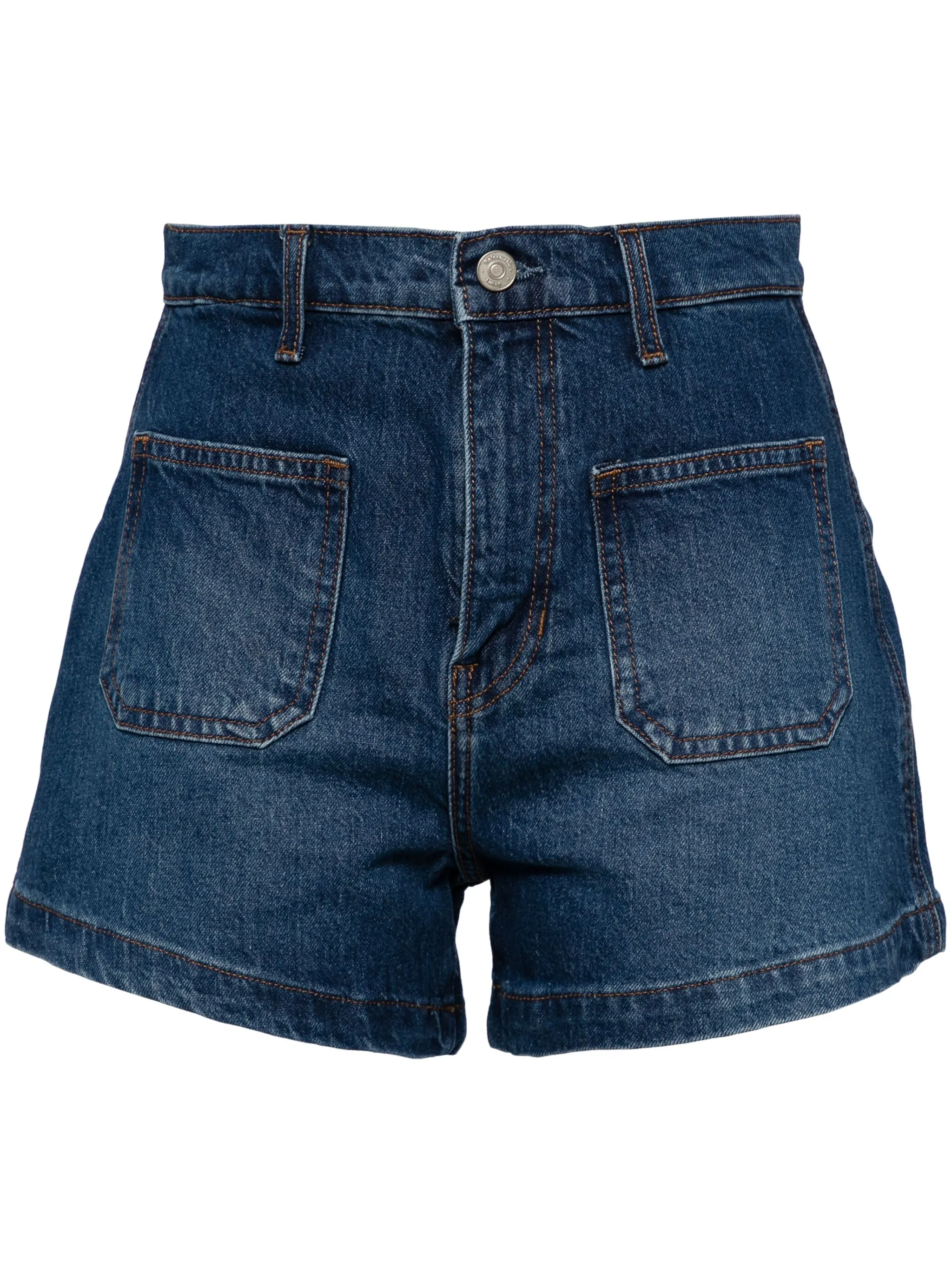 

Джинсовые шорты Alyssa Reformation, синий