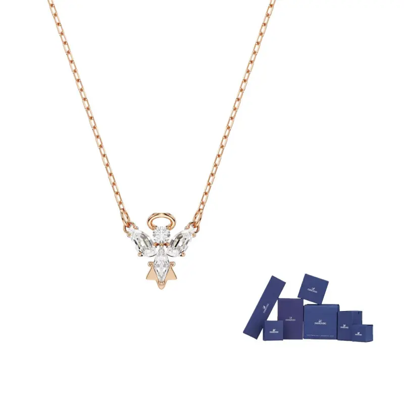 

Swarovski Магическое искусственное кристаллы ожерелье женское rose gold