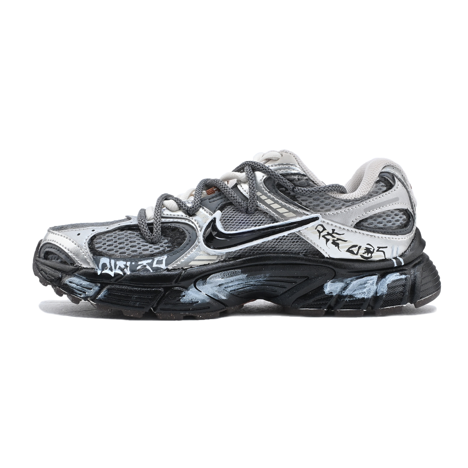 

Nike Женские кроссовки для бега V5 RNR с амортизацией и дышащим верхом низкие Silver Gray