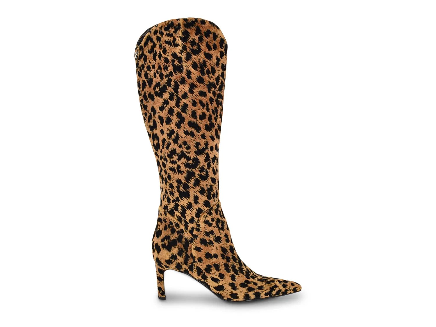Ботинки Guess Palisa Boot, Black/Brown Leopard Print Fabric — фото 3