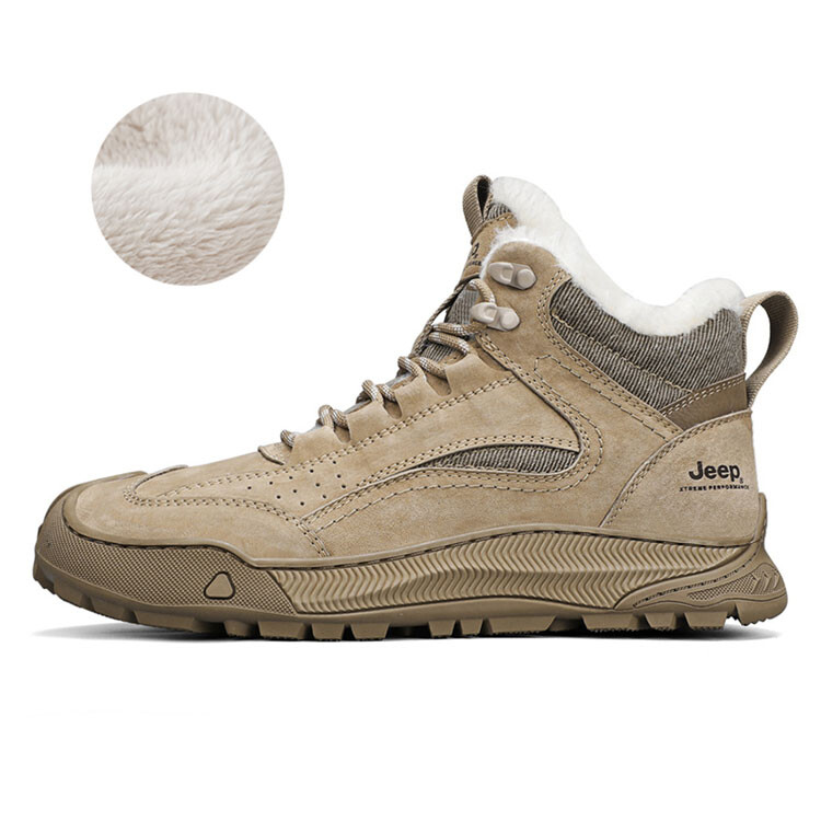 

Зимние ботинки мужские хаки Jeep