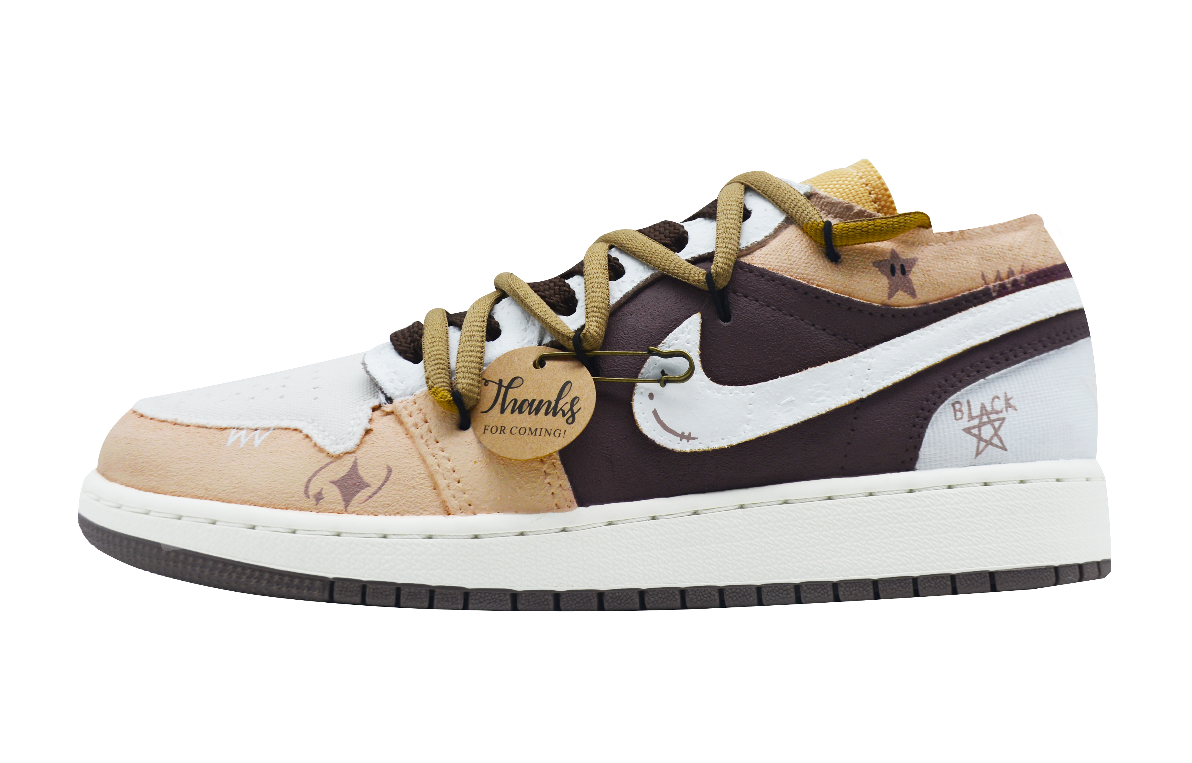 

Детские баскетбольные кроссовки Air 1 Low Craft SE Low унисекс Jordan, Coffee