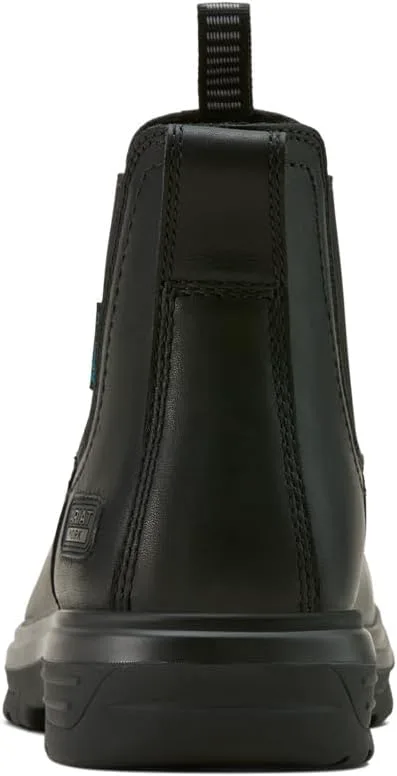 Мужские водонепроницаемые рабочие ботинки Ariat Turbo Chelsea, черный — фото 4