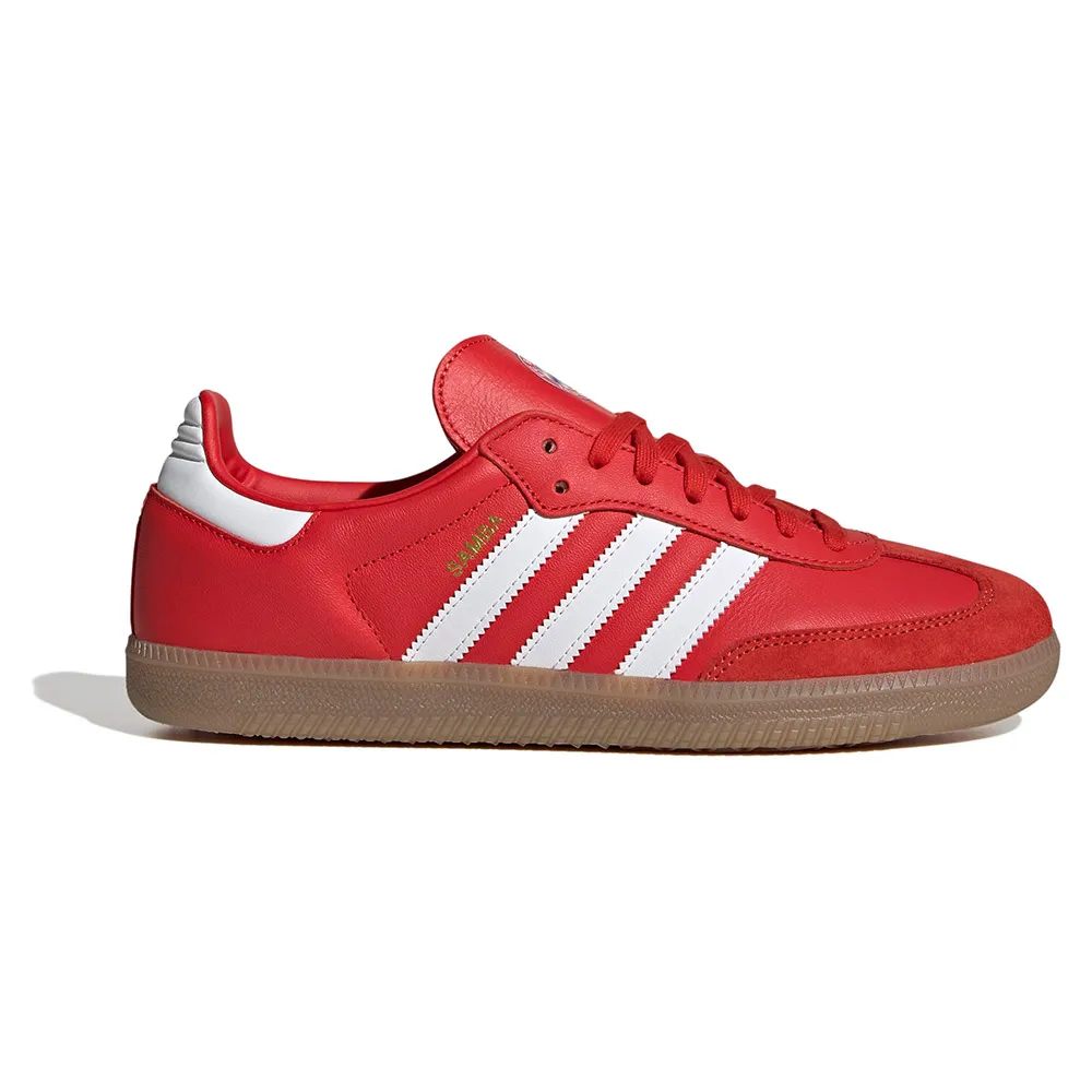 

Кроссовки adidas Samba FC Bayern, красный