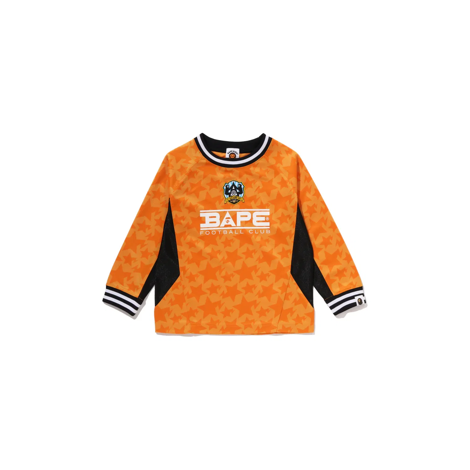 Футболка детская синяя A BATHING APE — фото 4