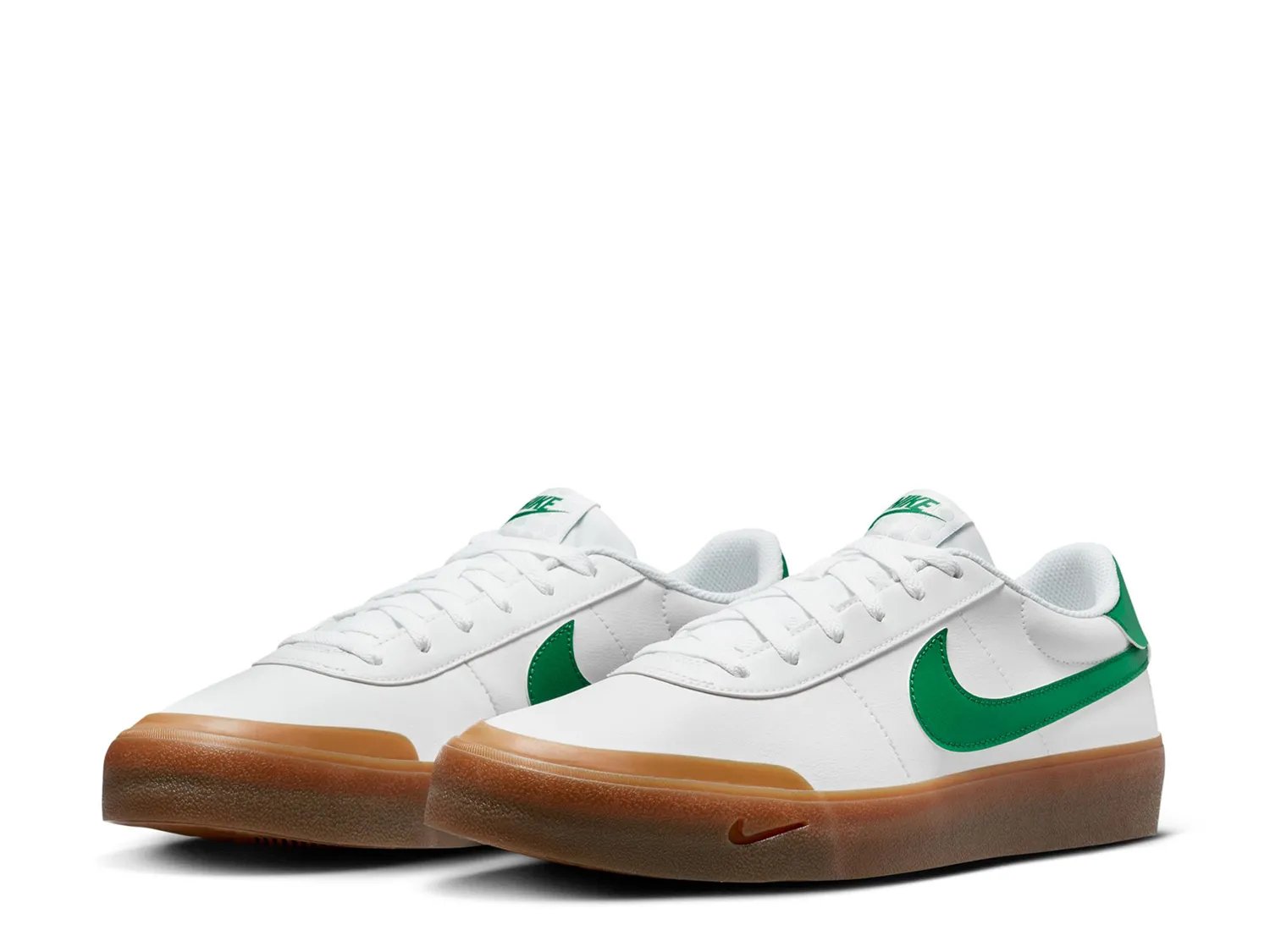 Кроссовки Nike Court Shot Sneaker - Men's, белый/зеленый — фото 3