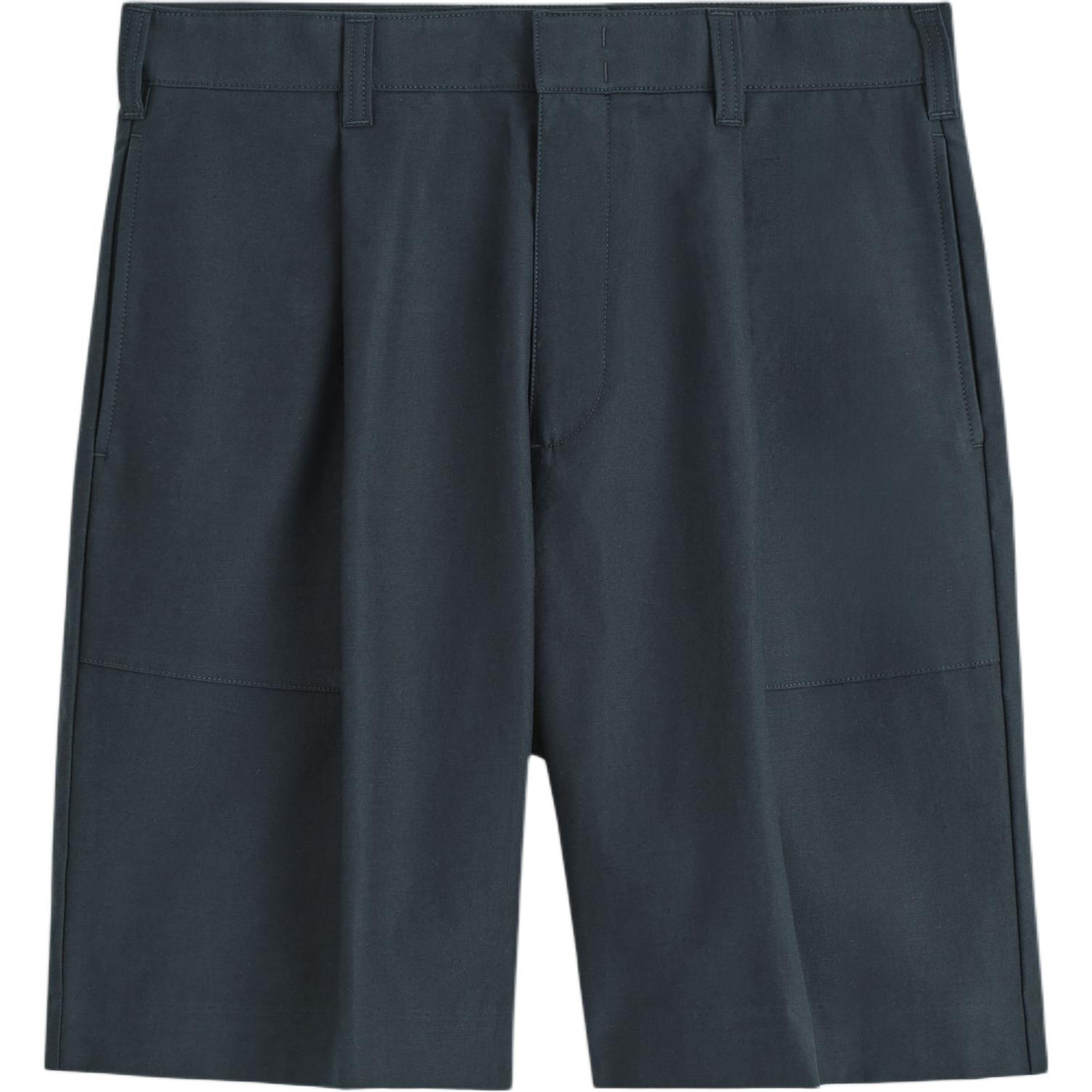 

COS Повседневные шорты мужские темно-синие