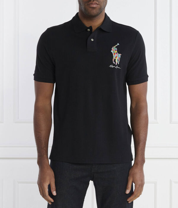 

Рубашка поло Polo Ralph Lauren, черный