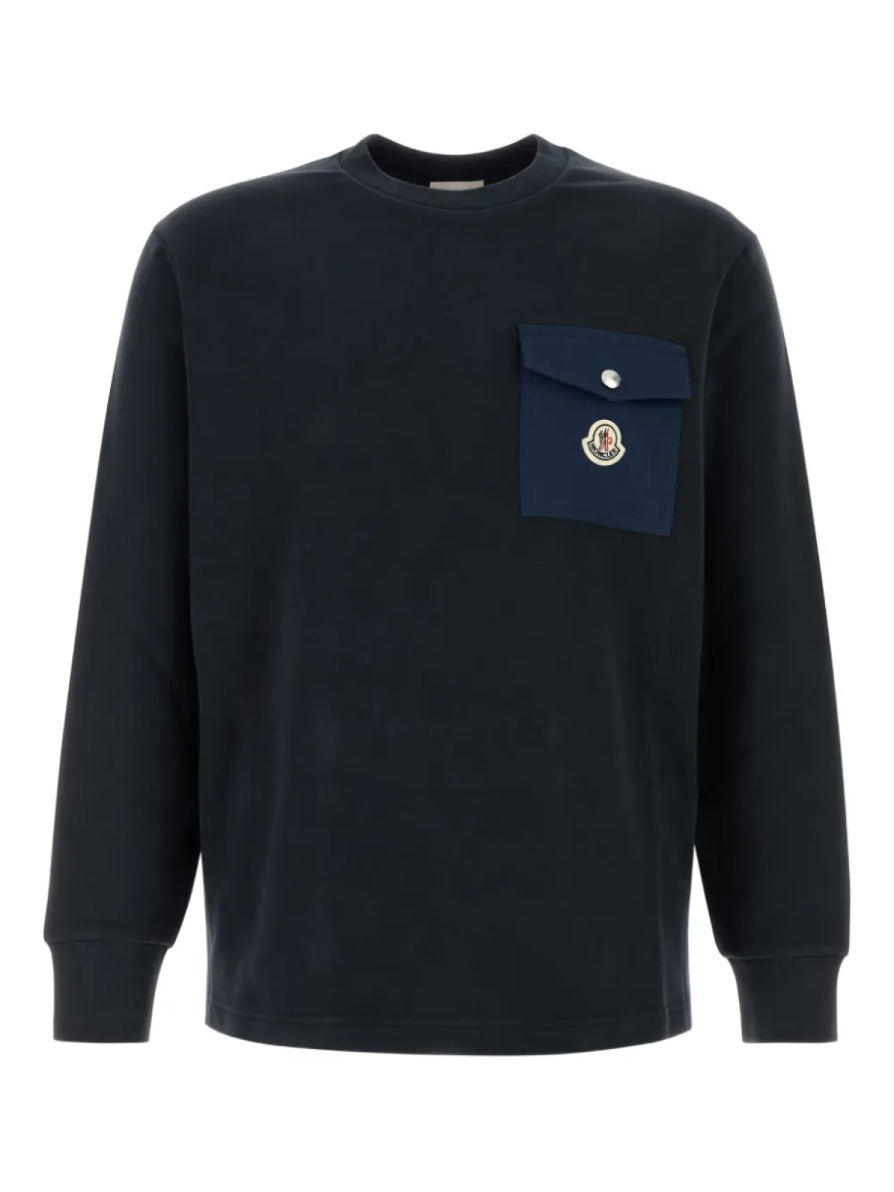 

Moncler хлопковая толстовка, синий