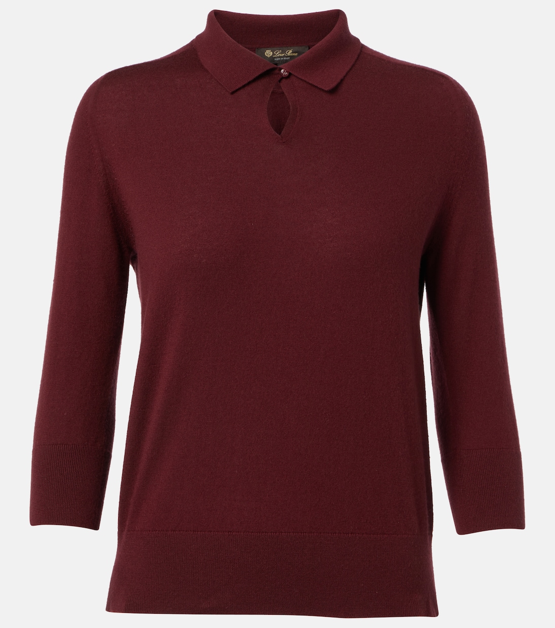 

Кашемировая поло Loro Piana, Deep Maroon