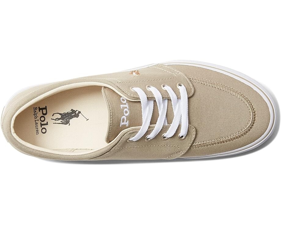 Кроссовки Polo Ralph Lauren Faxon X Low-Top Canvas Sneaker, цвет Hampton Khaki/Multi — фото 2