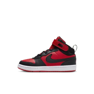 

Кроссовки Nike Court Borough Mid 2, цвет University Red/White/Black