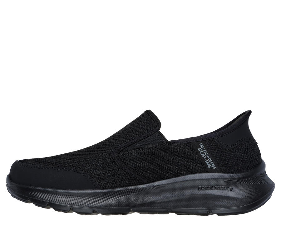 SKECHERS Мужские кроссовки EQUALIZER 5.0 DRAYZE Slip-On, черные — фото 4