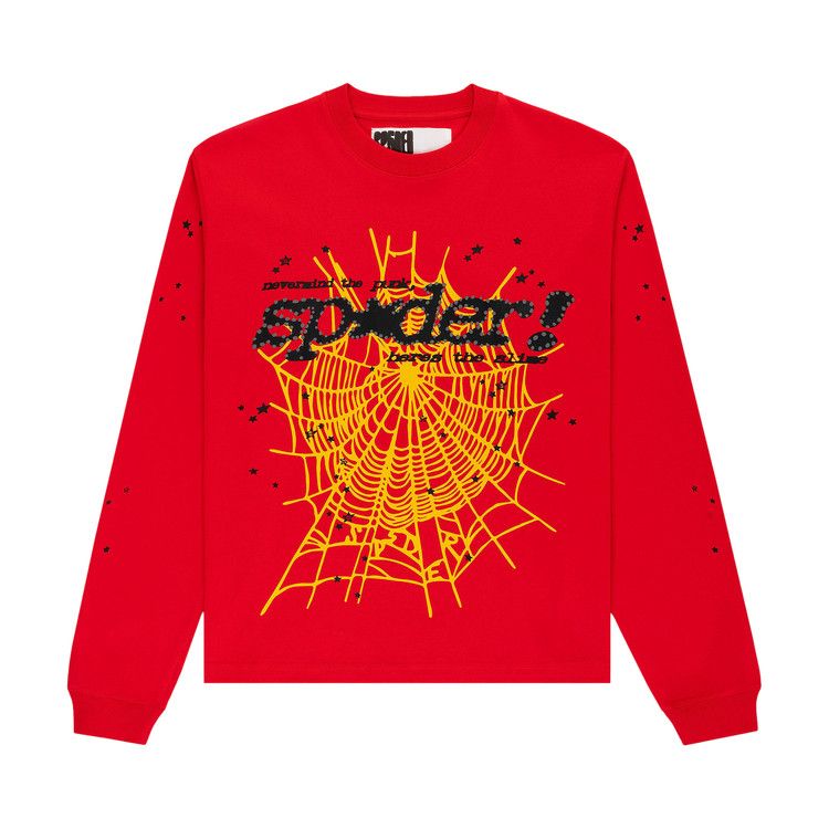 

Лонгслив Sp5der Punk V2 Long-Sleeve, Red