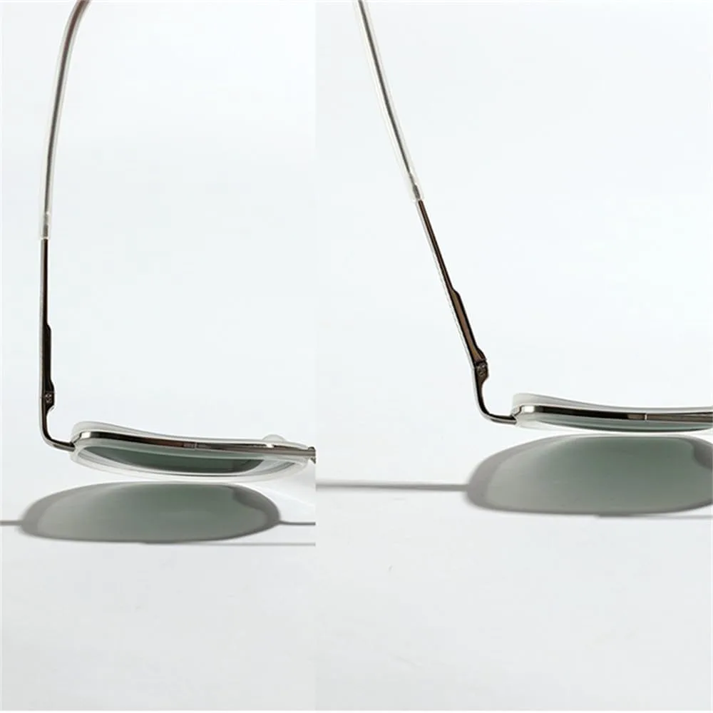 

Поляризованные солнцезащитные очки для мужчин в стиле ретро, ​​металлические солнцезащитные очки для женщин, очки для вождения, зеленые, черные, UV400 VFDHN, Brown