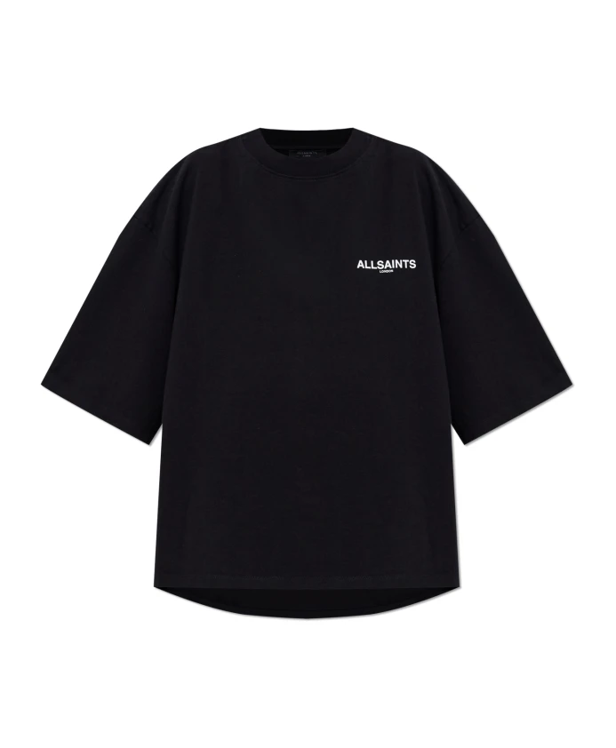 

Футболка Guardian Amelie оверсайз Allsaints, черный