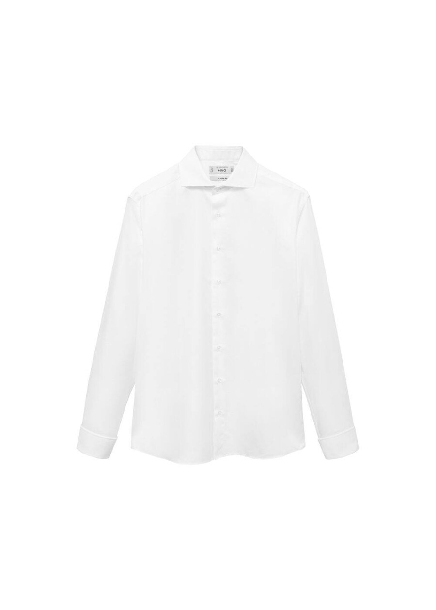 

Рубашка на пуговицах классического кроя MANGO MAN Bruce, White