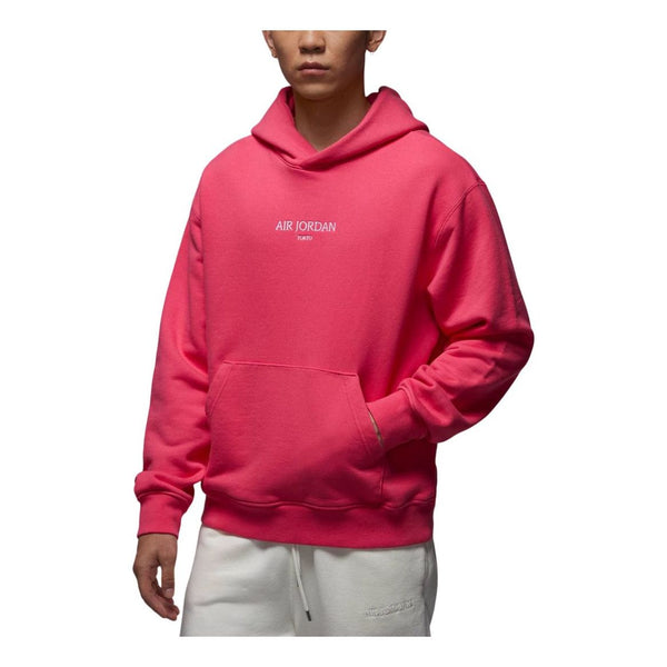 

Толстовка wordmark tokyo fleece hoodie asia sizing 'aster pink' Air Jordan, розовый