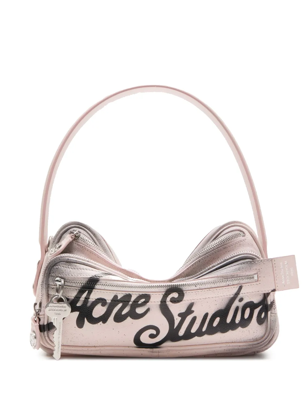 

Сумка на плечо с логотипом Acne Studios, розовый