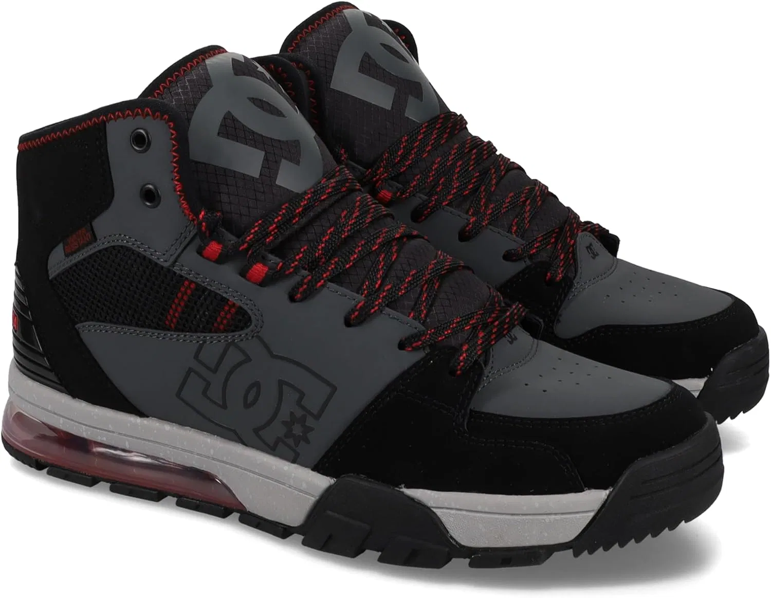 Мужские скейтбордистские кроссовки DC Shoes Woodland, Black / Grey
