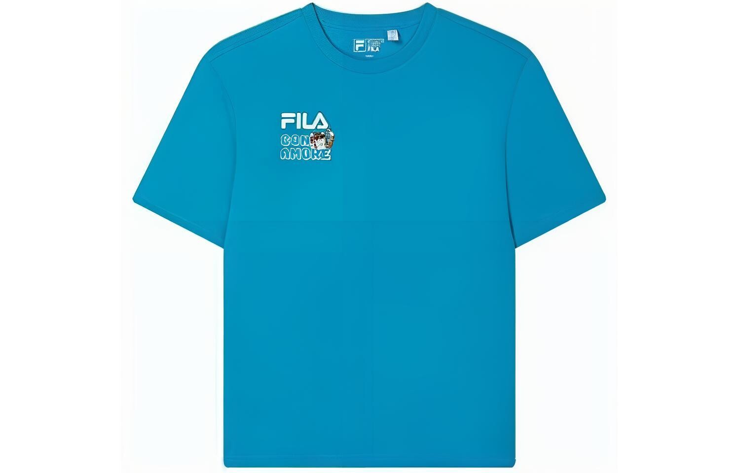 

Футболка унисекс Mill Blue Fila, цвет Mill Blue