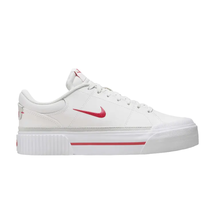 

Кроссовки Wmns Court Legacy Lift, цвет White Aster Pink