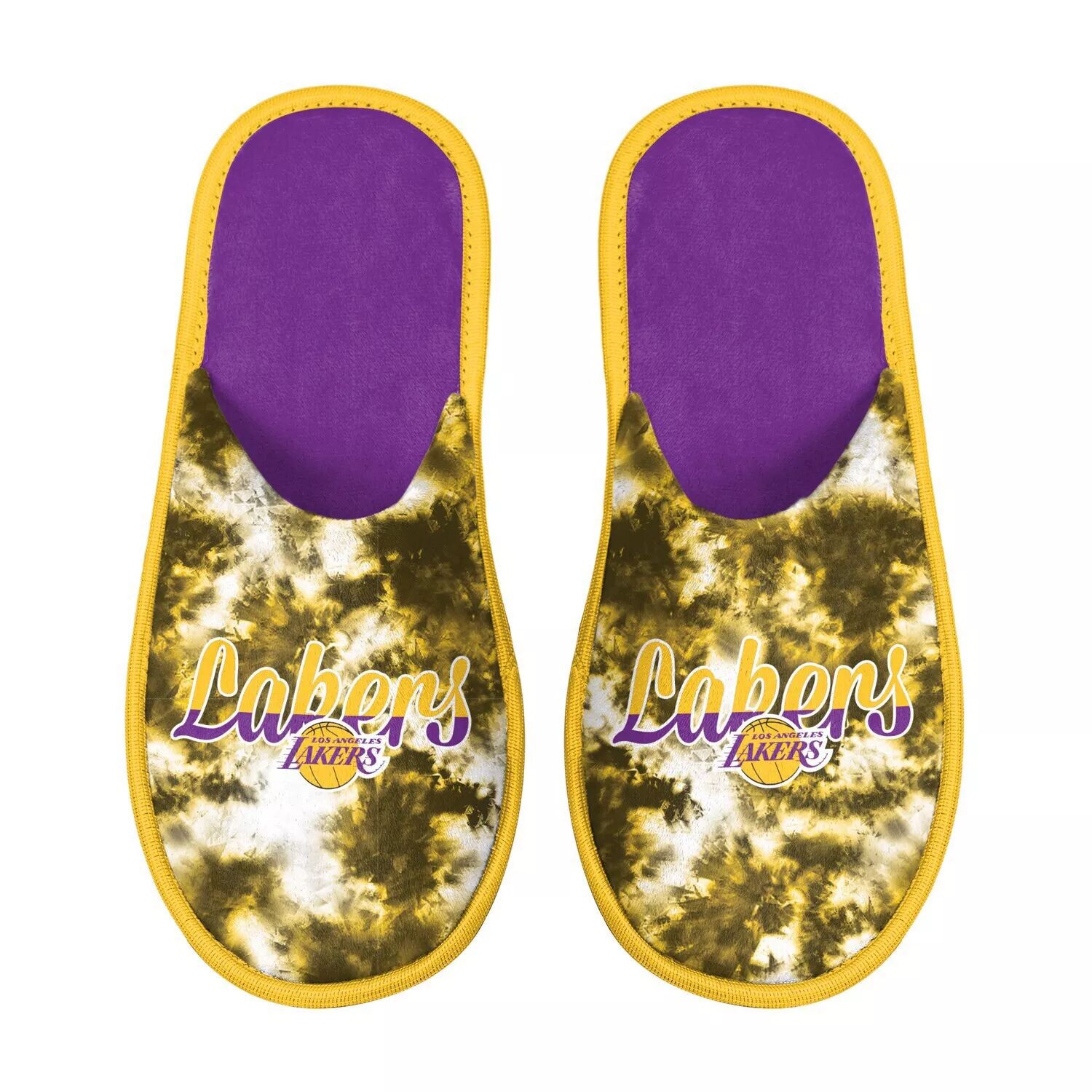 

Женские шлепанцы FOCO Los Angeles Lakers Team Scuff