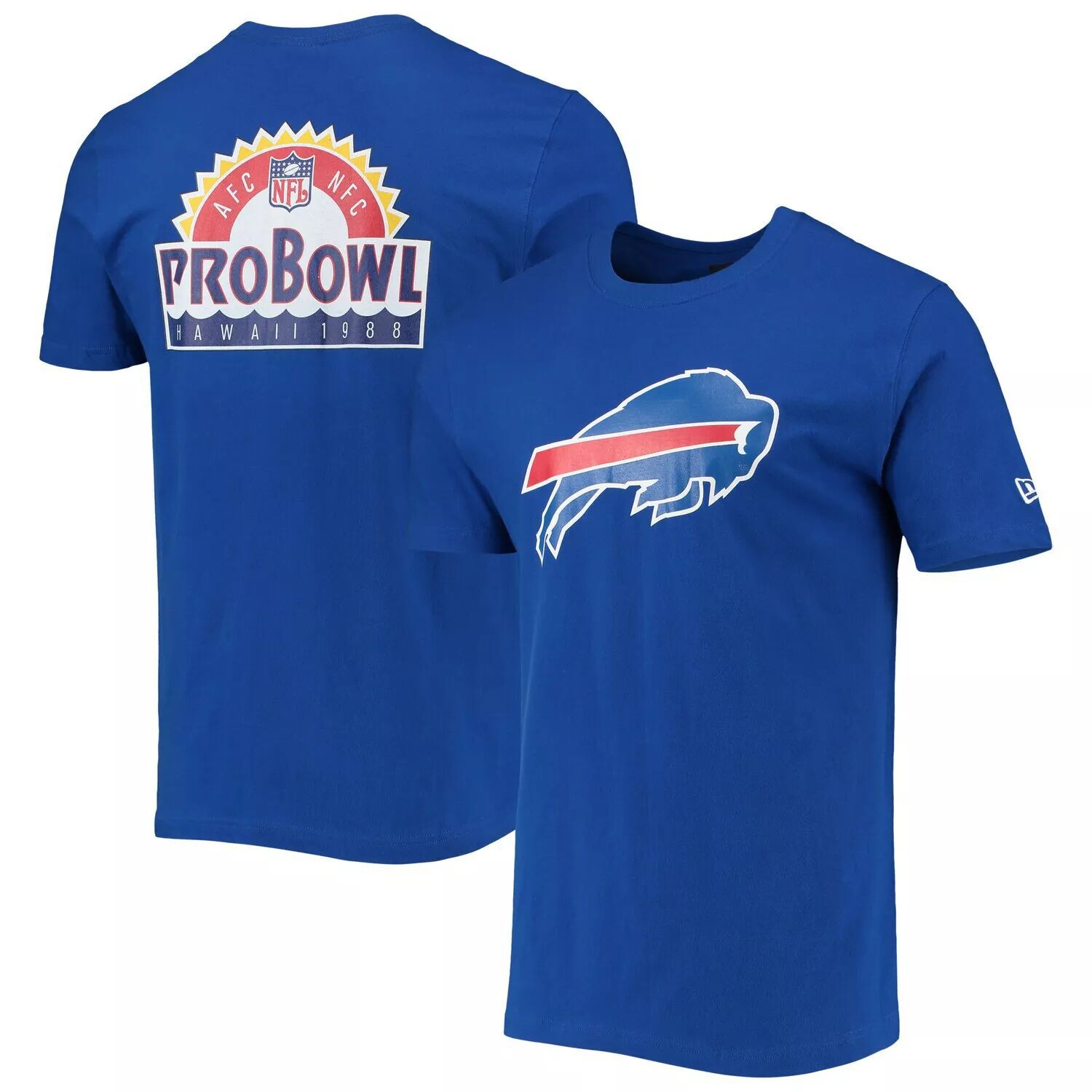 

Мужская футболка Royal Buffalo Bills 1988 Pro Bowl New Era