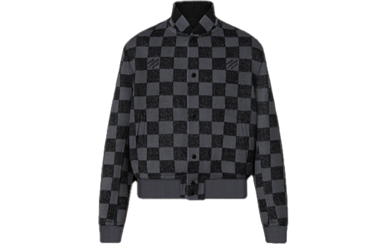 

Куртка Reversible Damier Blouson LOUIS VUITTON, черный/серый