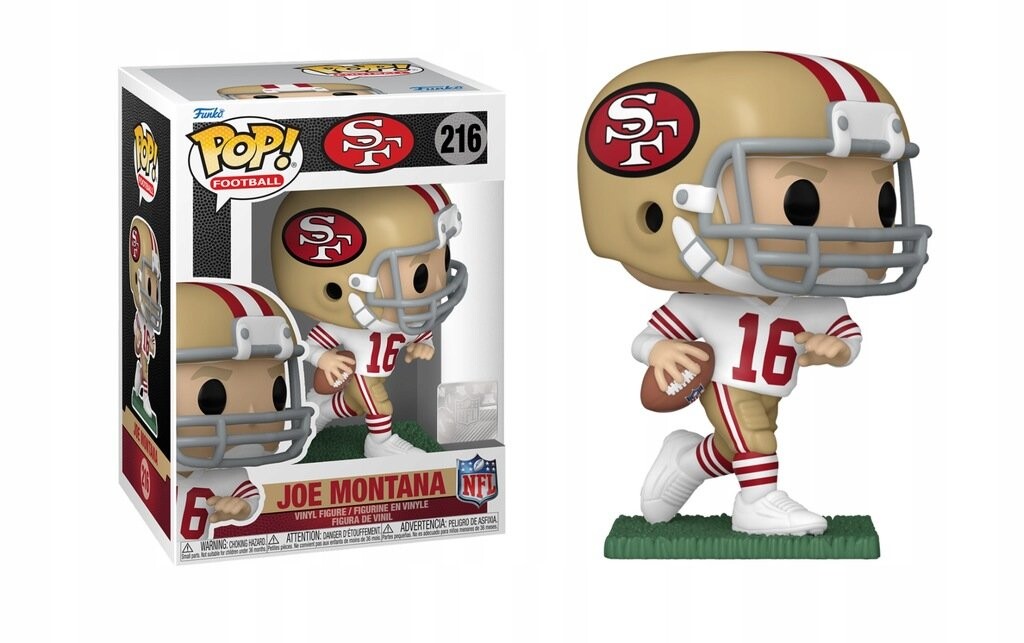 

Funko POP! НФЛ Футбол Сан-Франциско Джо Монтана 216
