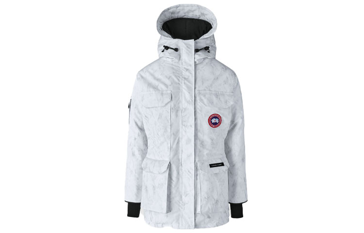 

Пуховик зимний женский Glacier Fusion Snow Canada Goose, Glacier Melting Snow White