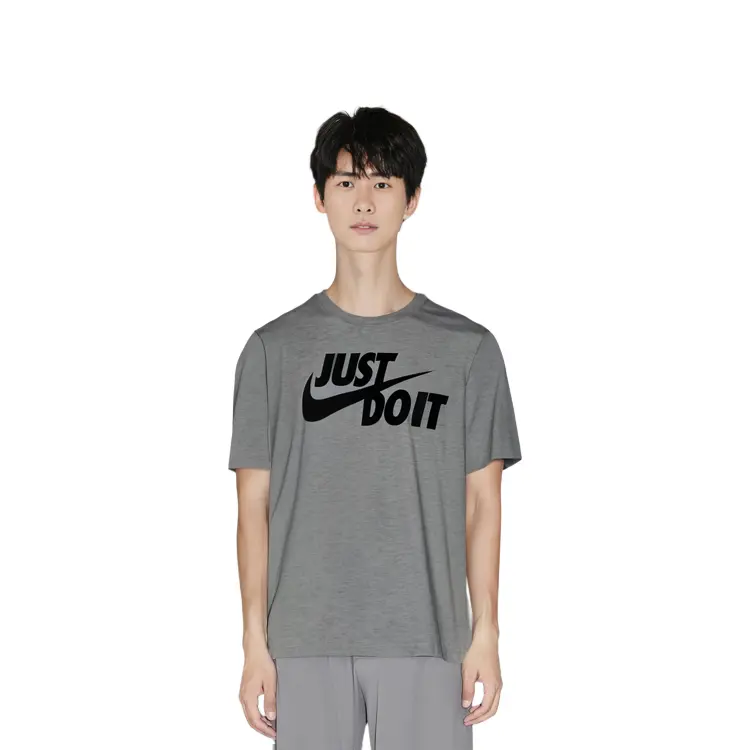 Футболка Nike Crew-Neck, темно-серый — фото 4