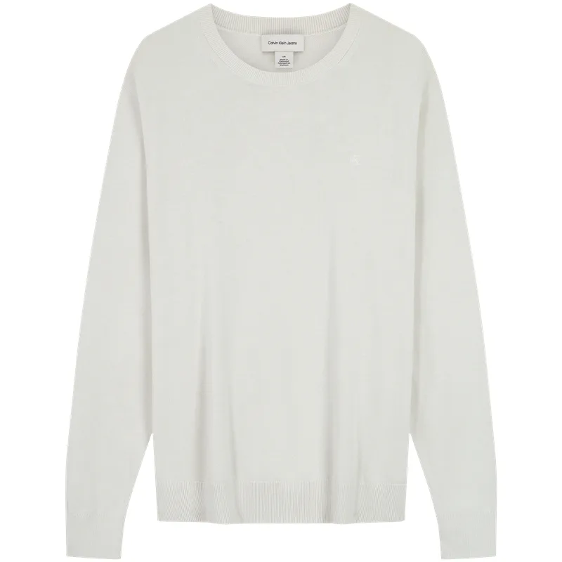 Толстовка мужская с круглым вырезом Calvin Klein, 67U-Chalk White