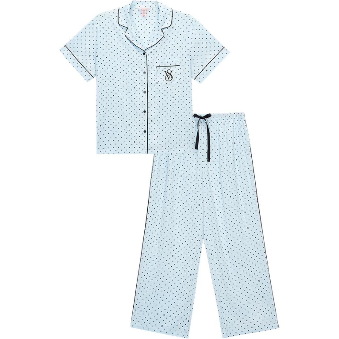 

Пижамный комплект Women's Polka Dot Victoria's Secret, синий