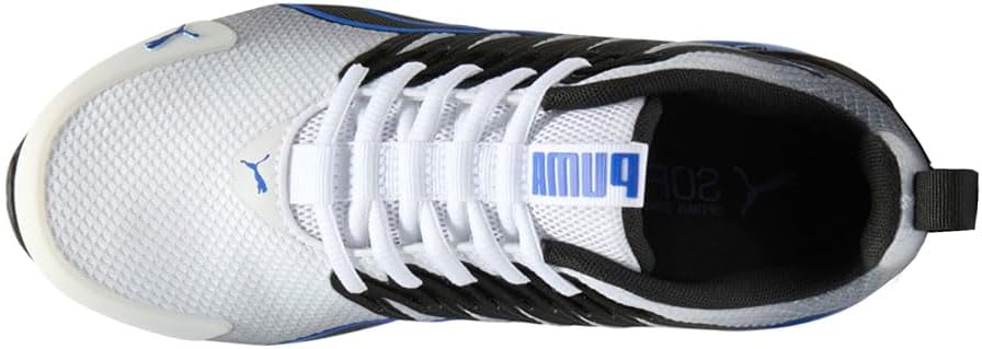 Кроссовки Puma Voltaic Evo для детей и подростков унисекс, белый/синий/ярко-синий — фото 4