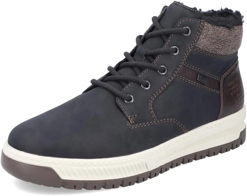 Мужские зимние ботинки Rieker RiekerTEX 38542 Водонепроницаемые, Black 00